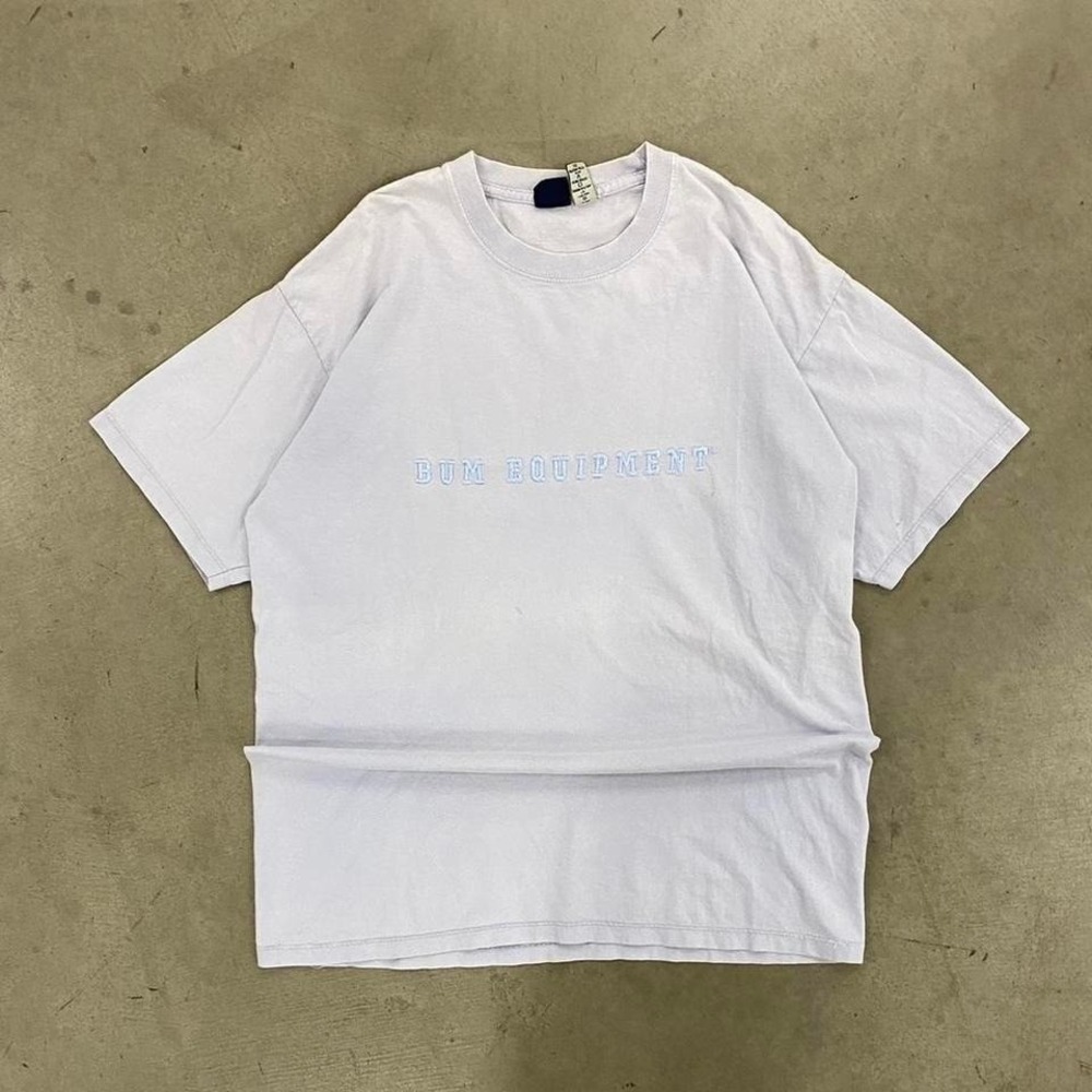 Vintage Y2K Bum‎ Equipment Skater Embroidery T-Shirt Size M